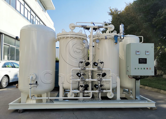 통제되는 강철 PSA 산소 발전기 기계 0.3~0.4 Mpa 압력 PLC