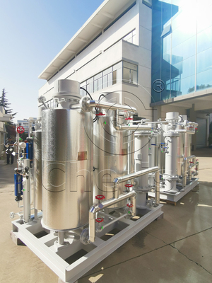 가스 생산 철강 질소 정화 시스템 자동 경보 기능