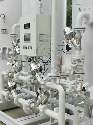 연결을 위한 표준 부품을 채택하는 99.9% 순도 PSA 질소 발생 장치